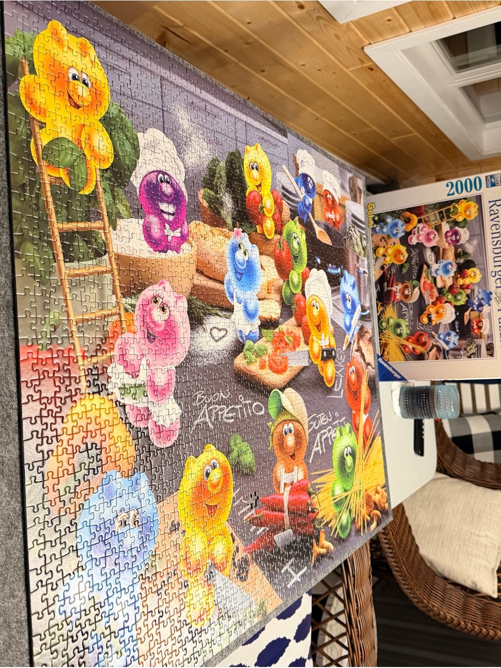 Ravensburger Buon Appetito Cooks Passion 2000-Piece Puzzle